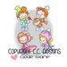 CC Designs - Robertos Rascals Collection - Cling Mounted Rubber Stamps - Snowies