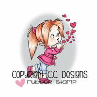 CC Designs - Robertos Rascals Collection - Cling Mounted Rubber Stamps - Hearts To You