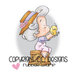 CC Designs - Robertos Rascals Collection - Cling Mounted Rubber Stamps - Chicky Girl