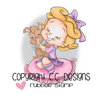 CC Designs - Robertos Rascals Collection - Cling Mounted Rubber Stamps - Birthday Puppy