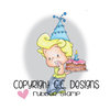 CC Designs - Robertos Rascals Collection - Cling Mounted Rubber Stamps - Sneaking a Lick