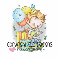 CC Designs - Rustic Sugar Collection - Cling Mounted Rubber Stamps - Clove's Cake