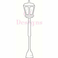 CC Designs - Swiss Pixie Collection - Cling Mounted Rubber Stamps - Lamp Post