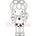 CC Designs - Swiss Pixie Collection - Cling Mounted Rubber Stamps - Camera Birgitta