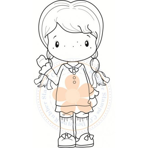 CC Designs - Swiss Pixie Collection - Cling Mounted Rubber Stamps - Hello Birgitta