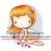 CC Designs - Swiss Pixie Collection - Cling Mounted Rubber Stamps - Cupid