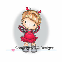 CC Designs - Swiss Pixie Collection - Clear Acrylic Stamps - Lil Love Bug