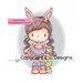 CC Designs - Swiss Pixie Collection - Clear Acrylic Stamps - Easter Lucy
