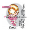 CC Designs - Swiss Pixie Collection - Clear Acrylic Stamps - Ballerina