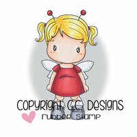 CC Designs - Swiss Pixie Collection - Cling Mounted Rubber Stamps - Bug Birgitta