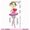 CC Designs - Tootsies Collection - Clear Acrylic Stamps - Adora