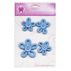 Creative Charms - Loop D Loop Collection - Flower Embellishments - Braided Daisy Medley - Blue, CLEARANCE