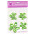 Creative Charms - Loop D Loop Collection - Flower Embellishments - Braided Daisy Medley - Green, CLEARANCE