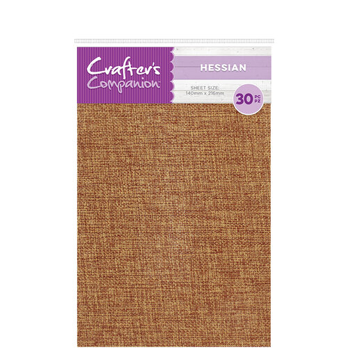 Crafter's Companion - Craft Material Pack - Hessian and Burlap