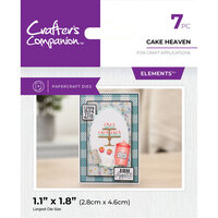 Crafter's Companion - Kitchen Collection - Metal Dies - Cake Heaven