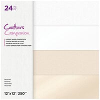 Crafter's Companion - 12 x 12 Cardstock Pack - Neutrals