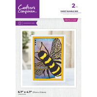 Crafter's Companion - Taking Flight Collection - Metal Dies - Sweet Bumble Bee