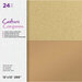 Crafter's Companion - 12 x 12 Cardstock Pack - Glittering Gold