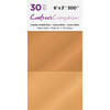Crafter's Companion - Luxury Cardstock Pack - 30 Sheets - Rose Gold