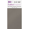 Crafter's Companion - Pearl Cardstock Pack - 30 Sheets - Grey