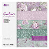 Crafter's Companion - 12 x 12 Paper Pad - Floral Fantasy