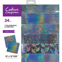 Crafter's Companion - 12 x 12 Paper Pad - Holographic