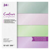 Crafter's Companion - 12 x 12 Pearl Paper Pad - Lovely Lilacs