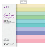 Crafter's Companion - 12 x 12 Paper Pad - Pretty Pastels