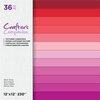 Crafter's Companion - 12 x 12 Textured Cardstock Pack - Warm Tones