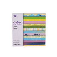 Crafter's Companion - Staycation Collection - 12 x 12 Paper Pad - Home Away From Home