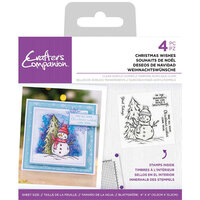 Crafter's Companion - Gemini - Clear Acrylic Stamps - Christmas Wishes
