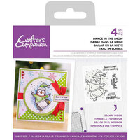 Crafter's Companion - Gemini - Clear Acrylic Stamps - Dance in the Snow