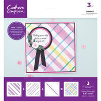 image of Crafter's Companion - Pretty Plaid Collection - Stencils - Orkney
