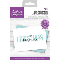 Crafter's Companion - Clear Photopolymer Stamps - Christmas Wishes