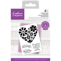 Crafter's Companion - Clear Photopolymer Stamps - Blooming Heart