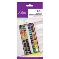 Crafter's Companion - Watercolour Fusion Collection - Watercolour Palette - 48 Colour