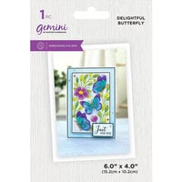 Crafter's Companion - 3D Embossing Folder- Delightful Butterfly