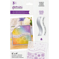 Crafter's Companion - Gemini - Embossing Folder, Die and Clear Photopolymer Stamp Set - Celebrate