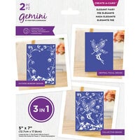 Crafter's Companion - Gemini - Create A Card - Dies - 3 in 1 - Elegant Fairy