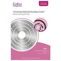 Crafter's Companion - Metal Dies - Inverted Stitched Scallop Circle