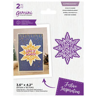 Crafter's Companion - Christmas - Gemini - Dies - Expressions - Star Of Wonder