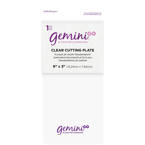 Crafter's Companion - Gemini - Go Accessories - Clear Plates