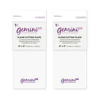Crafter's Companion - Gemini - Go Accessories - Clear Plates - 2 Pack
