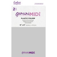 Crafter's Companion - Gemini - Midi Plastic Folder - 2 Pack