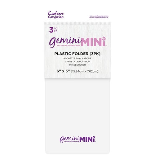 Crafter's Companion - Gemini - Mini Accessories - Plastic Folder