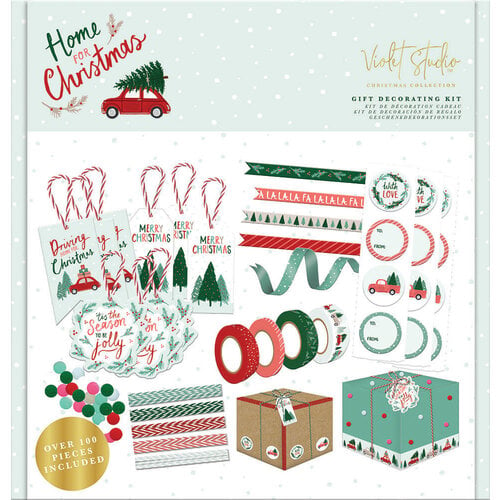 Violet Studio - Home For Christmas Collection - Gift Decorating Bundle
