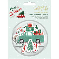 Violet Studio - Home For Christmas Collection - Assorted Card Toppers
