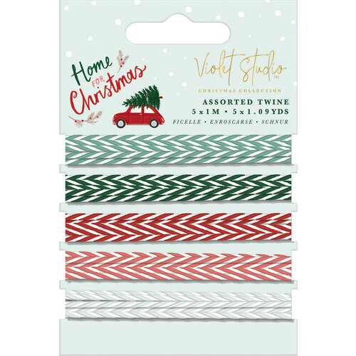 Violet Studio - Home For Christmas Collection - Assorted Twine