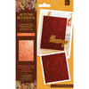 Crafter's Companion - Natures Garden Autumn Blessings Collection - 3D Embossing Folder - Autumnal Foliage