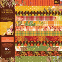 Crafter's Companion - Natures Garden Autumn Blessings Collection - 12 x 12 Paper Pad